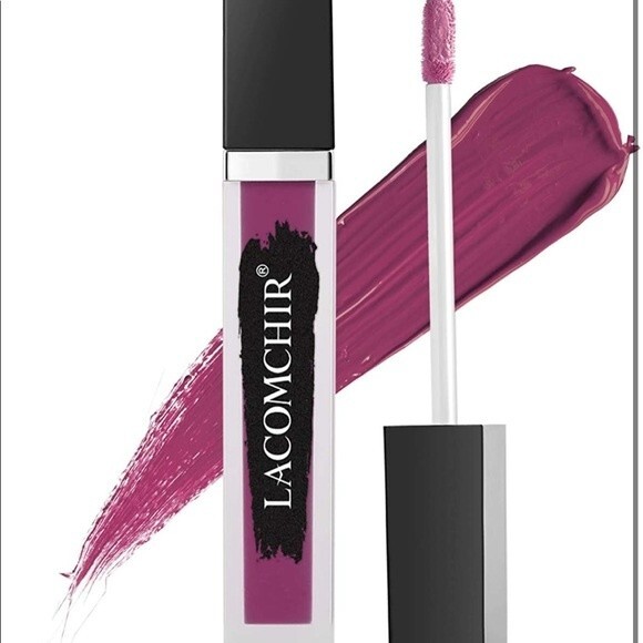 All-Day Matte Ink Lip Gloss Color Purple Grape Color, 0.28 fl.oz - Purdy Rose 04 - Picture 1 of 4